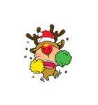 Mischievous Christmas Reindeer Animated（個別スタンプ：9）