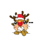 Mischievous Christmas Reindeer Animated（個別スタンプ：12）
