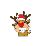 Mischievous Christmas Reindeer Animated（個別スタンプ：14）