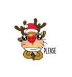 Mischievous Christmas Reindeer Animated（個別スタンプ：15）