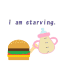 is hamburger not baby part2（個別スタンプ：8）