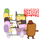 PonPonSweet Of tricycle(Taiwan Macaron)（個別スタンプ：4）