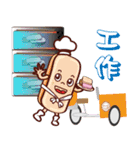 PonPonSweet Of tricycle(Taiwan Macaron)（個別スタンプ：7）