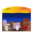 PonPonSweet Of tricycle(Taiwan Macaron)（個別スタンプ：21）