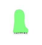 music piano（個別スタンプ：3）