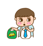 Bosom buddy:Cat tama and Little Ze（個別スタンプ：24）