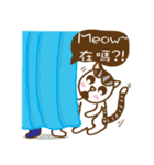 Bosom buddy:Cat tama and Little Ze（個別スタンプ：27）