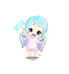 Boeing is a tiny blue bird（個別スタンプ：2）