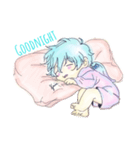 Boeing is a tiny blue bird（個別スタンプ：4）