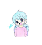Boeing is a tiny blue bird（個別スタンプ：5）