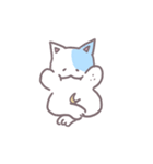half moon cat（個別スタンプ：1）