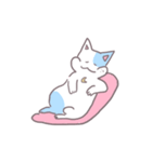half moon cat（個別スタンプ：8）