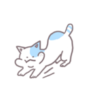 half moon cat（個別スタンプ：10）