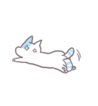 half moon cat（個別スタンプ：22）