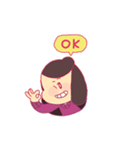 This is my mom（個別スタンプ：6）