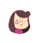 This is my mom（個別スタンプ：18）