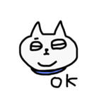 へんなひととねこ（個別スタンプ：5）