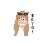 Teenager kelly's mood（個別スタンプ：5）