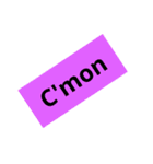 words for fun（個別スタンプ：1）