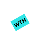 words for fun（個別スタンプ：4）