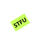 words for fun（個別スタンプ：5）