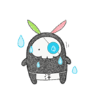 Eyepatch Bunny Oddly（個別スタンプ：11）