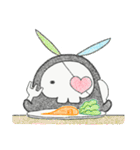 Eyepatch Bunny Oddly（個別スタンプ：19）