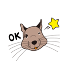 コミカルなデグーさん（個別スタンプ：2）