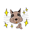 コミカルなデグーさん（個別スタンプ：15）