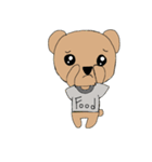 Food's Bear ＆ naughty dog（個別スタンプ：2）