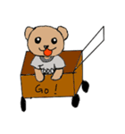 Food's Bear ＆ naughty dog（個別スタンプ：5）