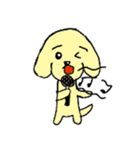 Food's Bear ＆ naughty dog（個別スタンプ：34）