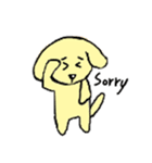 Food's Bear ＆ naughty dog（個別スタンプ：36）