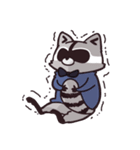 Raccoon Paul And Bear Ted（個別スタンプ：11）