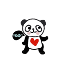 Happy Pandy, Panda is my favorite.（個別スタンプ：19）