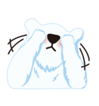 White Shinning Bear（個別スタンプ：15）