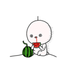 Eating too many watermelon（個別スタンプ：8）
