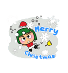 Shuka.V17 "Merry Christmas"（個別スタンプ：25）