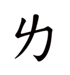 Mandarin Phonetic Symbol Zhuyin BoPoMoFo（個別スタンプ：8）