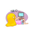 Customer service Yu - jobs（個別スタンプ：18）