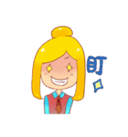 Customer service Yu - Daily life（個別スタンプ：11）