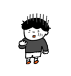 小さな男の子のスタンプ（個別スタンプ：3）