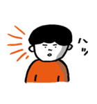 小さな男の子のスタンプ（個別スタンプ：7）