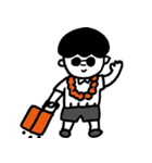 小さな男の子のスタンプ（個別スタンプ：10）