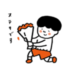 小さな男の子のスタンプ（個別スタンプ：14）