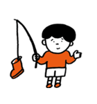 小さな男の子のスタンプ（個別スタンプ：17）