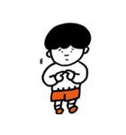 小さな男の子のスタンプ（個別スタンプ：18）