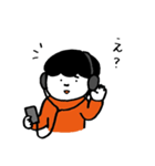 小さな男の子のスタンプ（個別スタンプ：32）