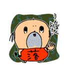 おちむしゃん2（個別スタンプ：1）