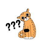 Cheetah's cat-like life（個別スタンプ：2）